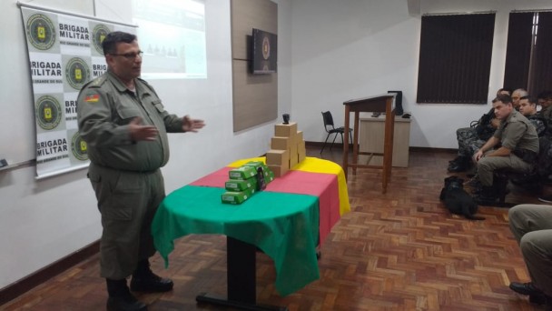 cmt 1 bpaf falando do recebimento dos materiais