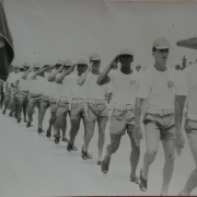 Apresentação de tropa para início de Operação Golfinho na década de 1970