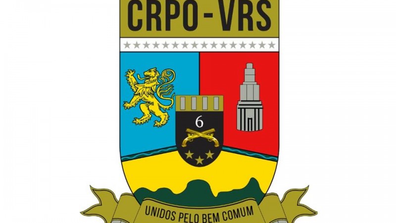 Distintivo identificador do Comando Regional do Vale do Rio dos Sinos