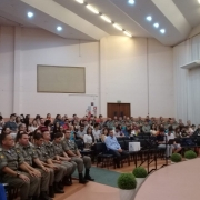 Seminário com a presença de alunos da Unijuí e policiais militares