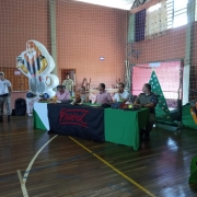 Brigada Militar de Vera Cruz forma alunos no Proerd. 
