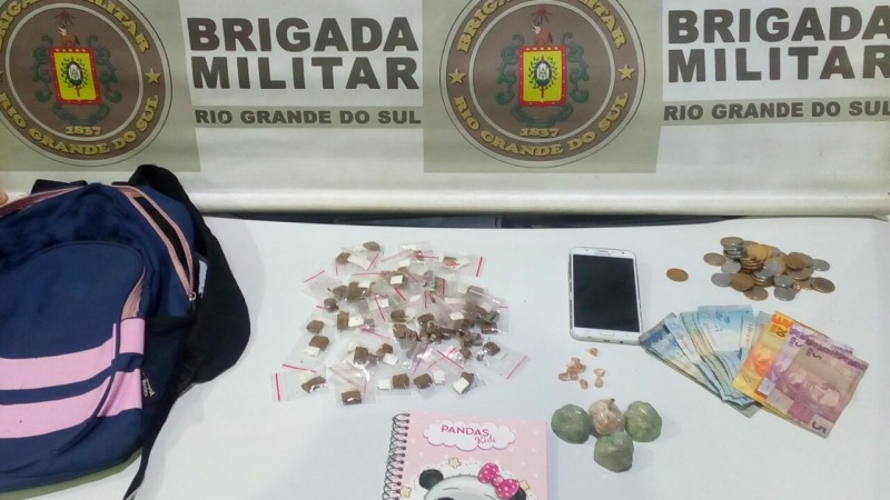 Homem é preso por tráfico de drogas no bairro Restinga