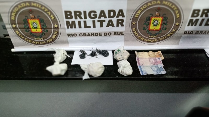Adolescente é apreendido por tráfico de drogas em Osório durante a Operação Golfinho