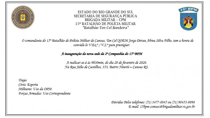 2 cia convite