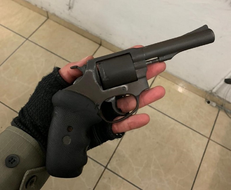 Arma em posse dos traficantes