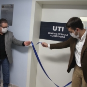 Inauguração de 10 novos leitos de UTI para o HBM de Porto Alegre e entrega de viaturas e armamentos à Brigada Militar
