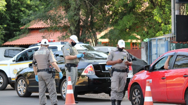 barreira policial