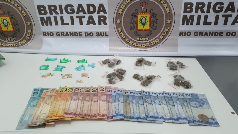 BM de Viamão prende por tráfico de drogas