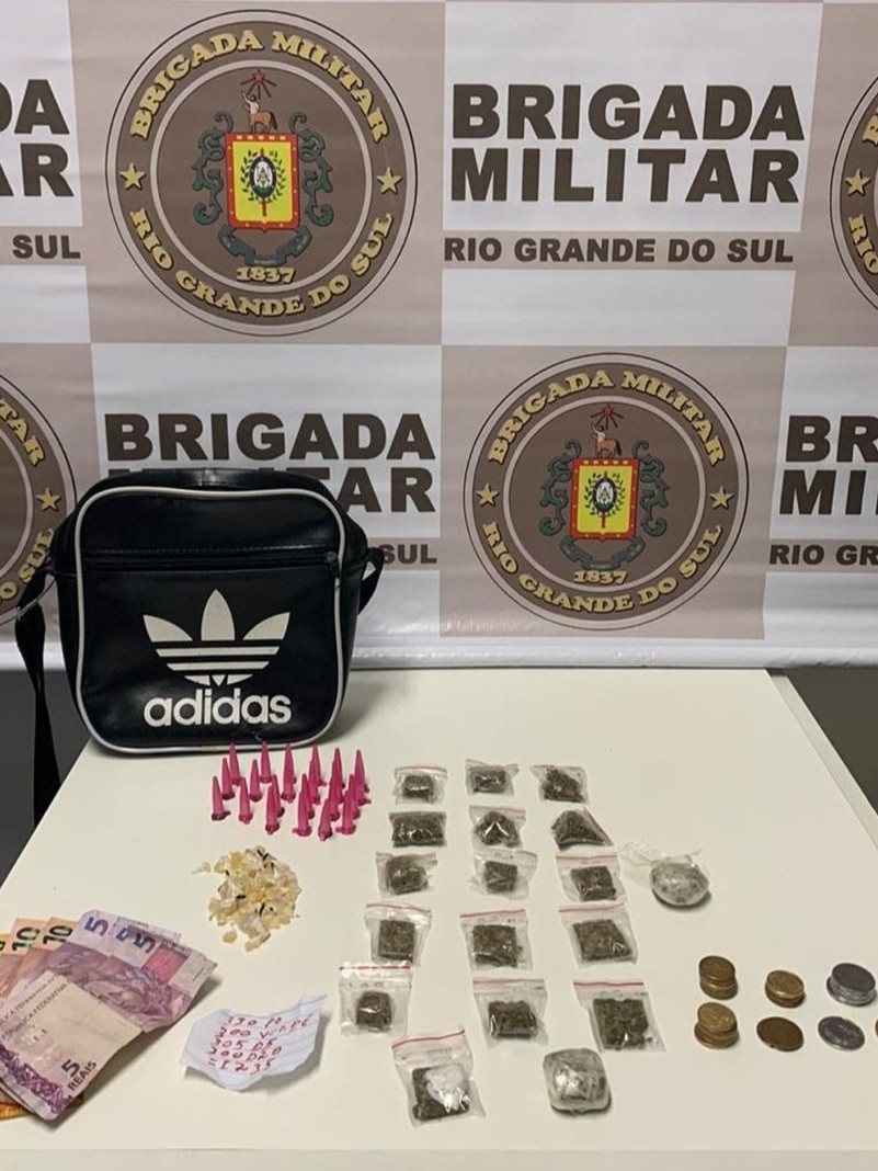 BM de Viamão prende por tráfico de drogas