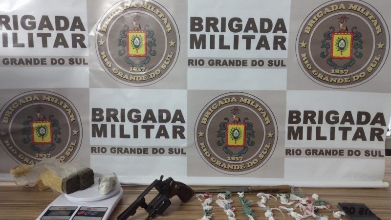 drogas, arma, balan&ccedil;a 