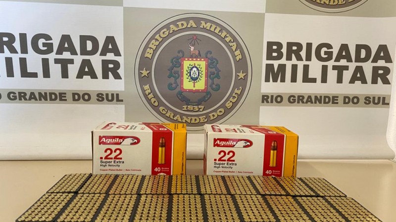 Muni&ccedil;&otilde;es apreendidas