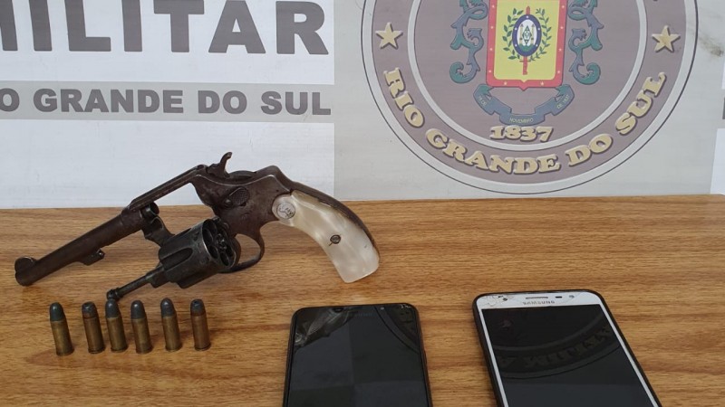 arma apreendida