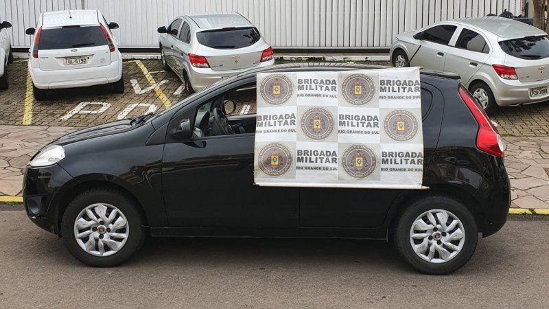 Carro apreendido
