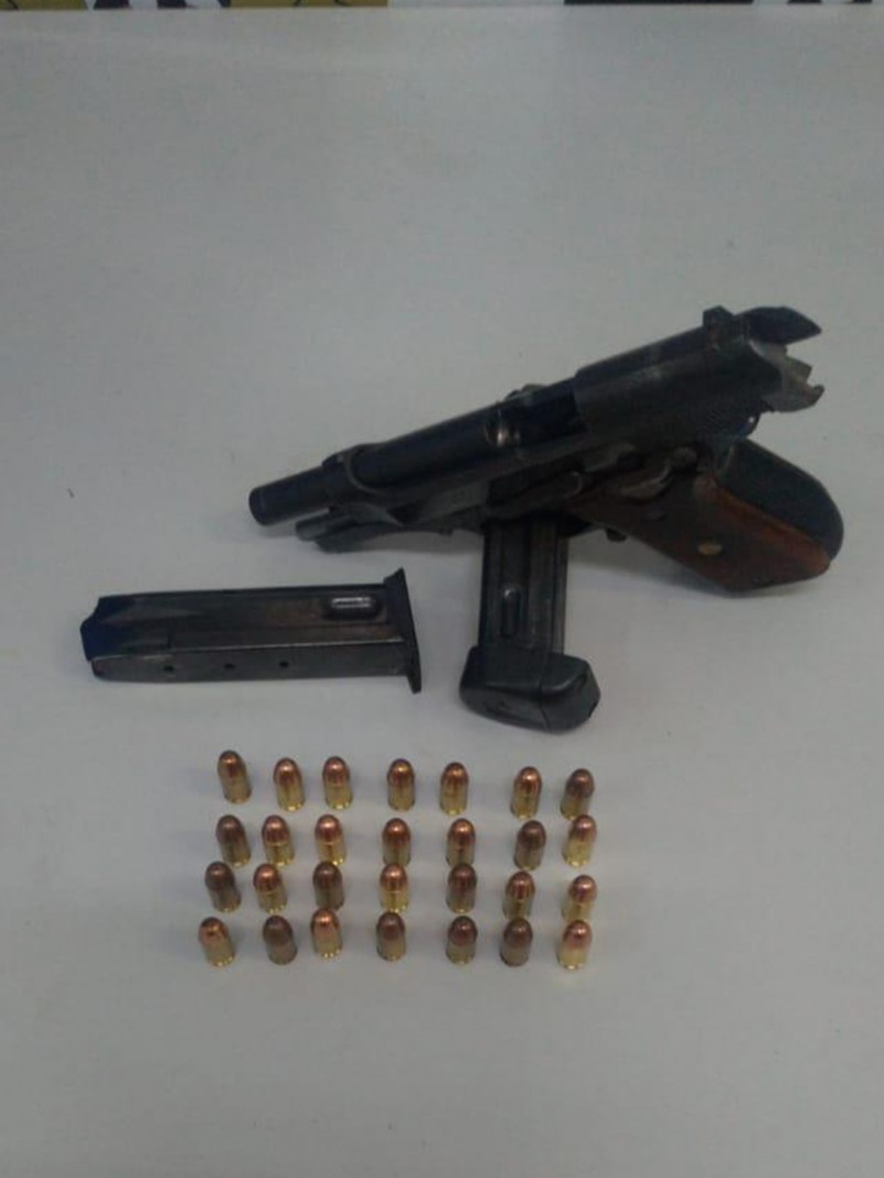 Rocam do 18°BPM prende por porte ilegal de arma de fogo