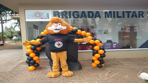 Leão DARE Mascote do Proerd