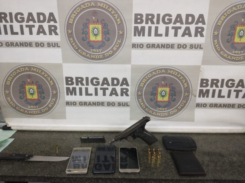 Apreensão de arma