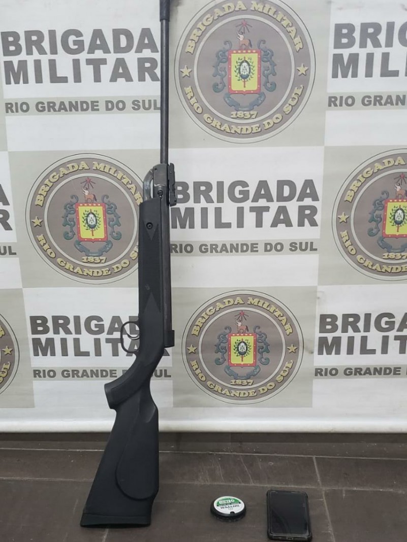 Apreensão de arma