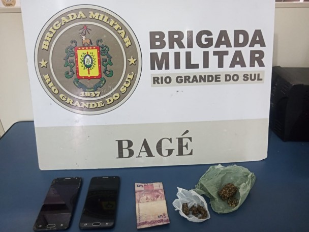 Materiais apreendidos