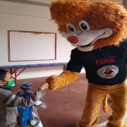 Leão DARE mascote do Proerd