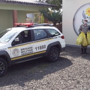 Entrega dos brinquedos em Mostardas