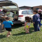 Entrega dos brinquedos em Palmares do Sul
