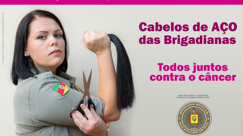 Card da Campanha Cabelos de A&ccedil;o