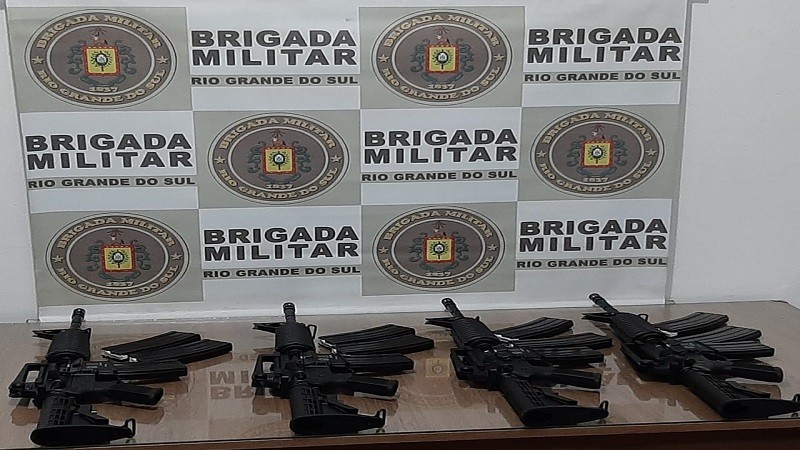 BM de Ijuí recebe armamentos para reforço na segurança - Brigada