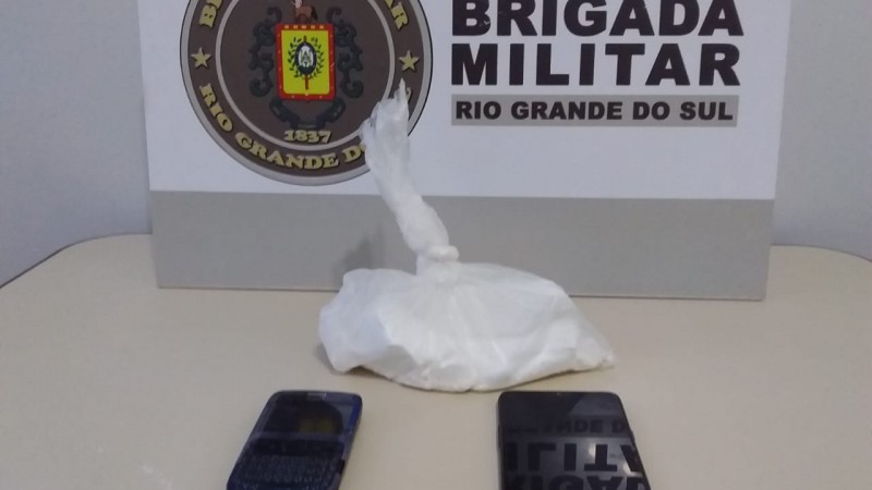 Droga apreendida em Humaitá