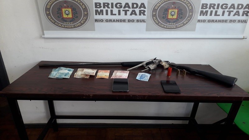Armas apreendidas