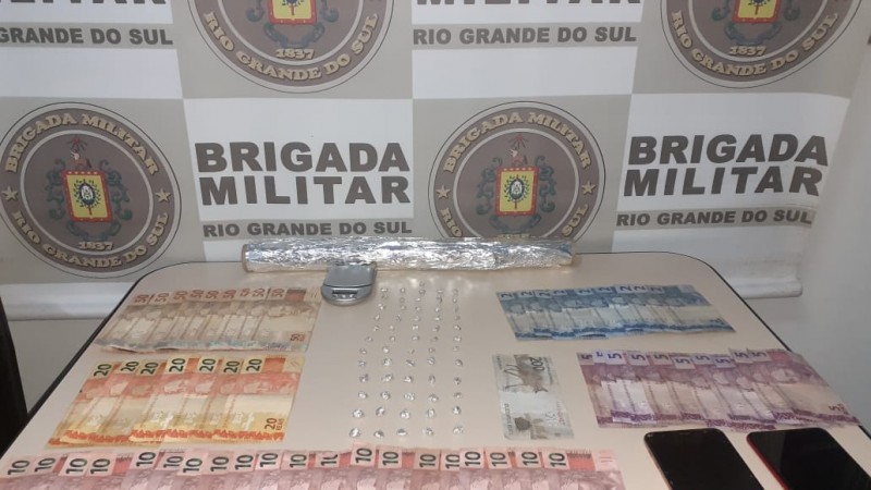 Material apreendido em 16/11/2020 em Tr&ecirc;s Passos