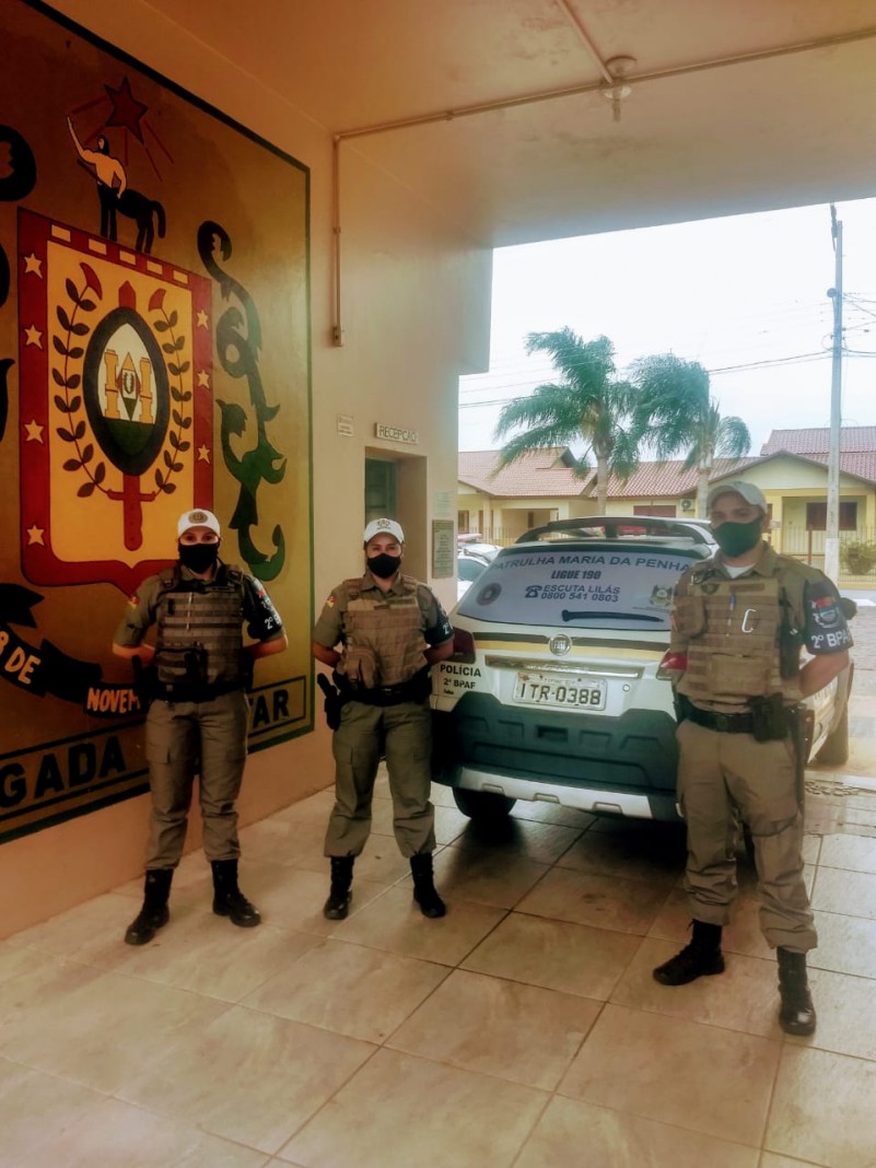 Integrantes da patrulha