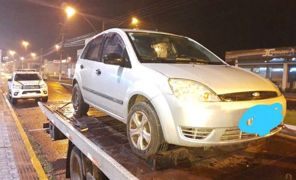 Veículo utilizado no tráfico de drogas