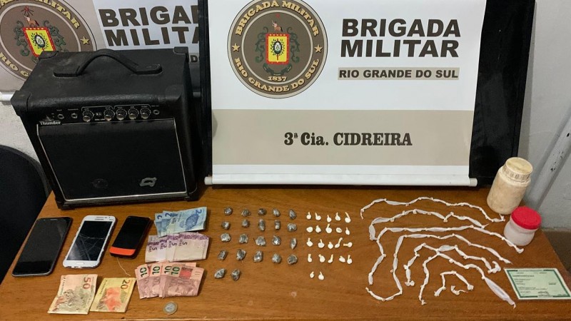 Droga apreendida