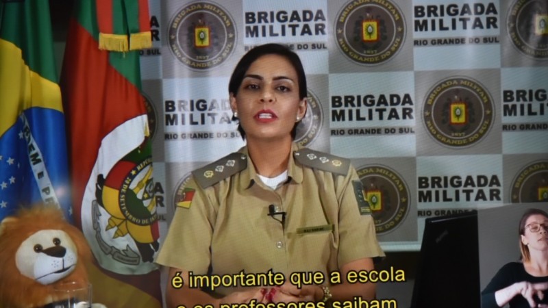 Major Karine - Coordenadora técnica estadual do Proerd