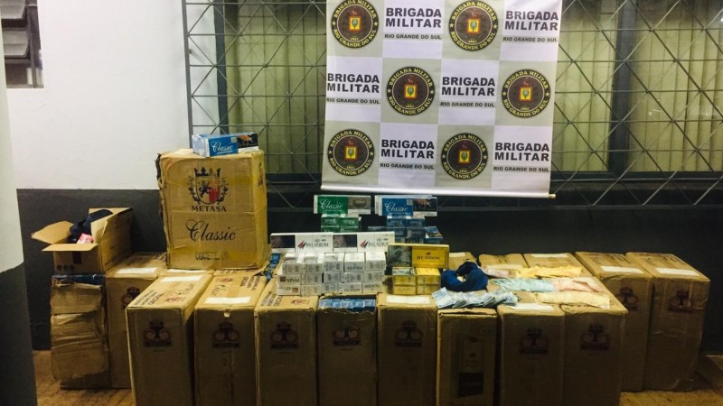 Prisão por contrabando de cigarros 05Jan21