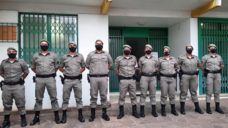 1&deg; RPMon recebe novos Policiais Militares para refor&ccedil;o do efetivo