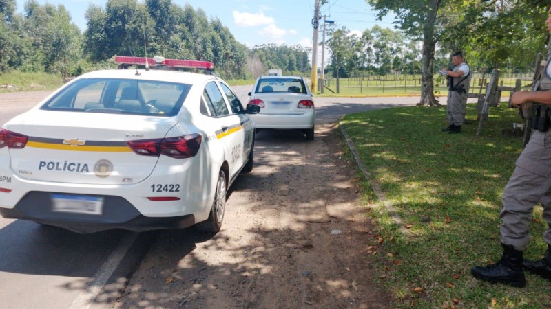 25º BPM prende homem por receptação em Portão (3)