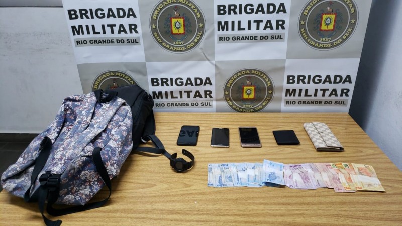 prisão por roubo a pedestre e roubo de veículo