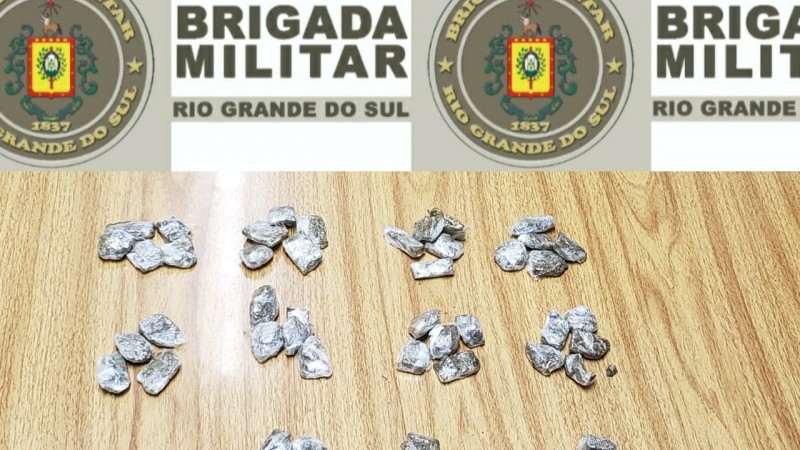 tráfico de drogas e prisão de foragido