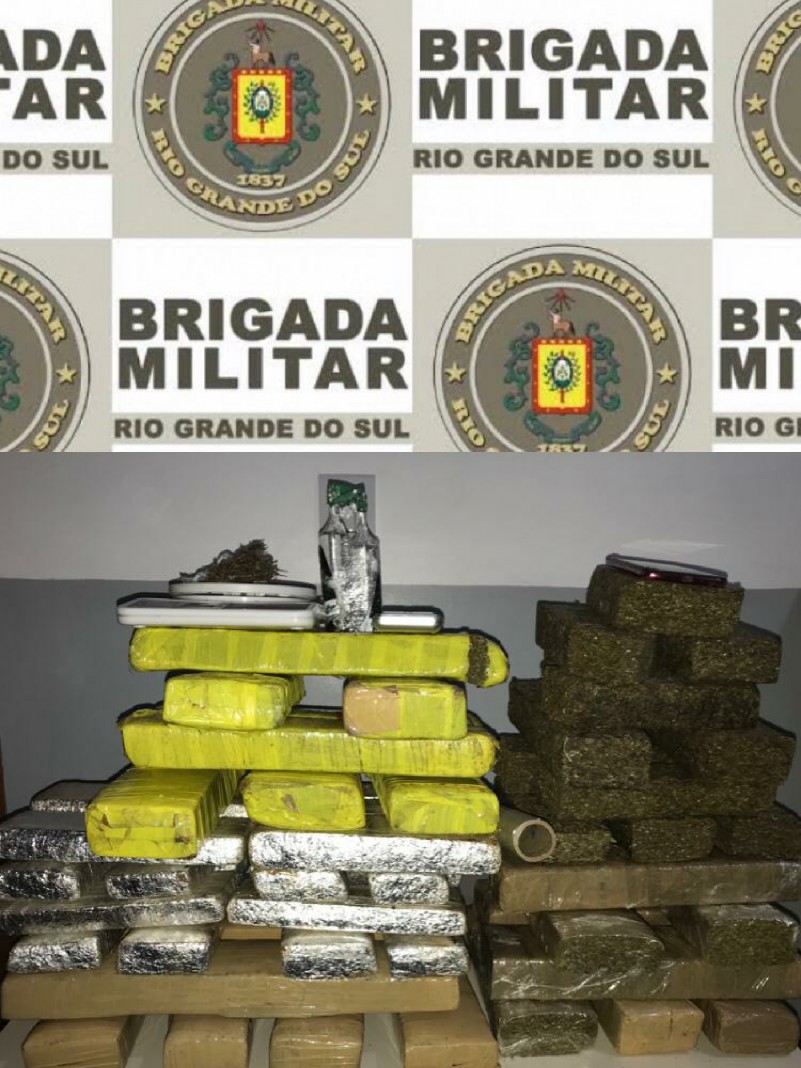 35 quilos de maconha 