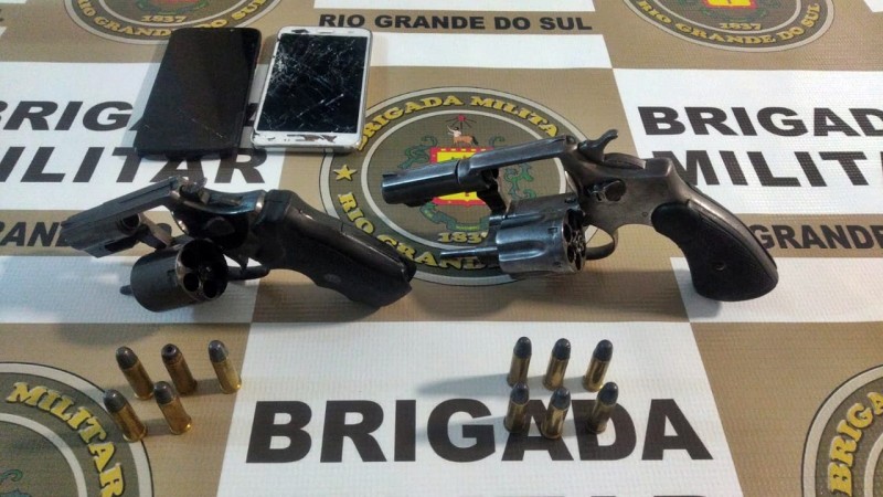armas apreendidas