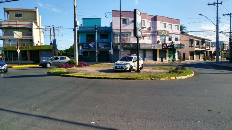 Policiamento em Nova Santa Rita e Canoas