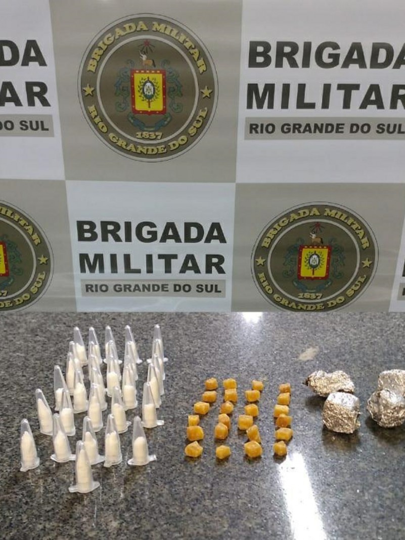 Pris&atilde;o por tr&aacute;fico de entorpecentes em Canoas