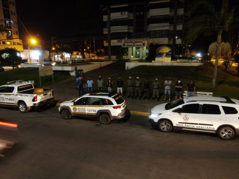 Forças de Segurança atuando no Litoral Norte