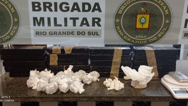 apreensão de drogas