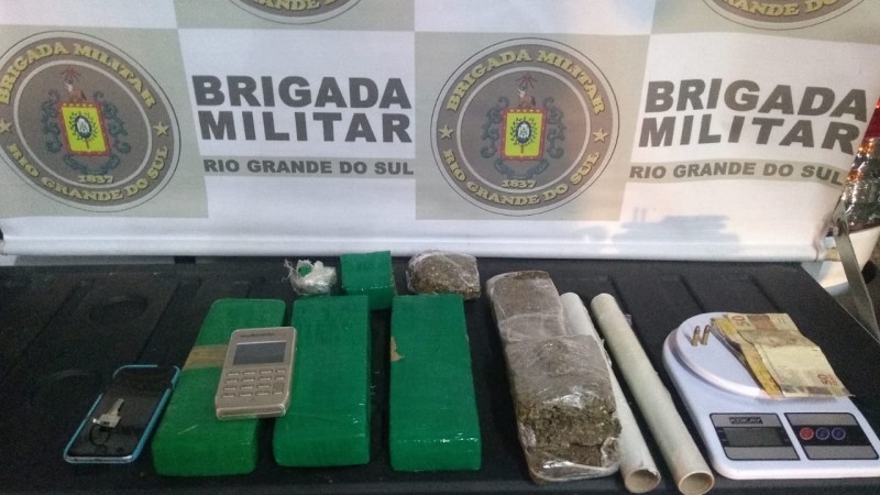Material apreendido