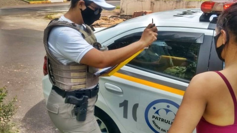 patrulheiro em atendimento de MPU