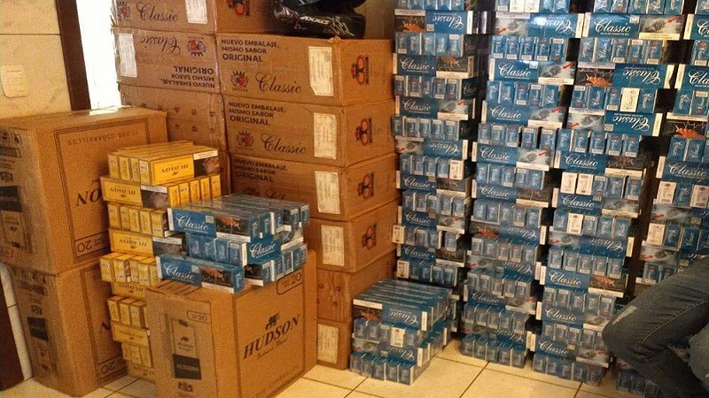 Apreens&atilde;o de 12 mil ma&ccedil;os de cigarro