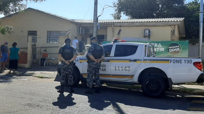 Vacinação contra o Covid-19 em Canoas