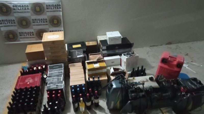 bebidas, motores de barco, dentre outros produtos